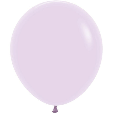 Ballonger Pastel Matte Lilac 45cm 25st