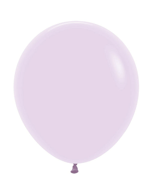 Ballonger Pastel Matte Lilac 45cm 25st