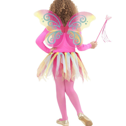 Färgade vingar Glitter