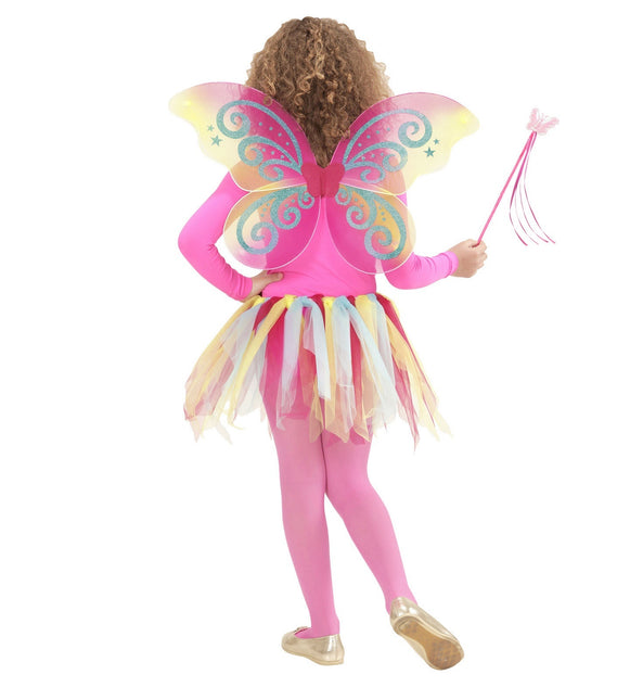 Färgade vingar Glitter