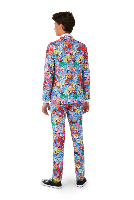 SpongeBob Frenzy Kostym Pojke Tonåring <tc>OppoSuits</tc>