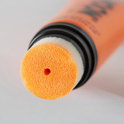 Moon Glow Neon UV Ansiktsfärg med svampapplikator Intense Orange 75ml