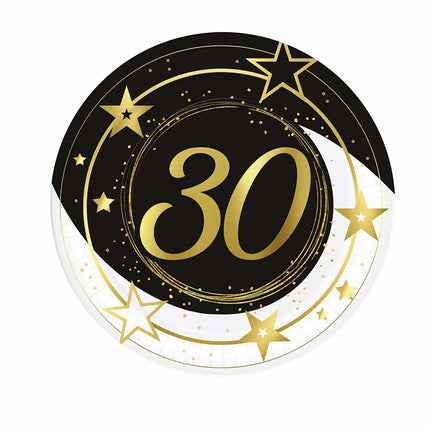 Tallrikar 30 år 23cm 6st