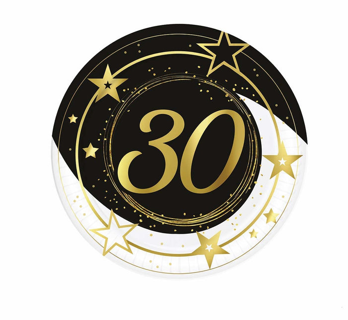 Tallrikar 30 år 23cm 6st