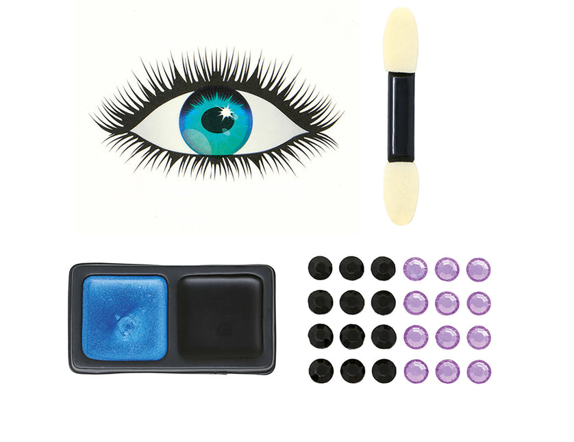 Spåkvinna smink set 5 delar