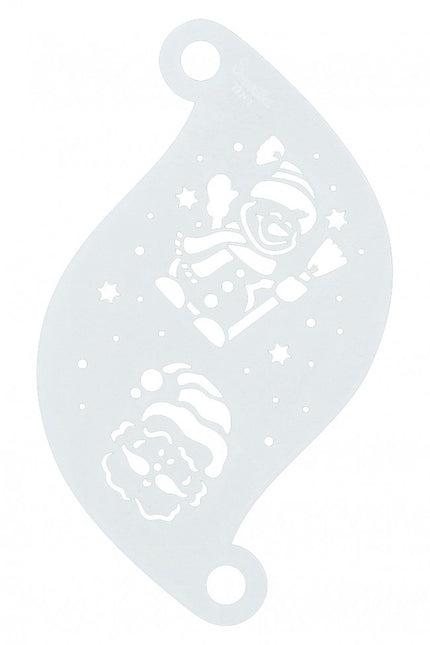 Vit sminkmall fader jul