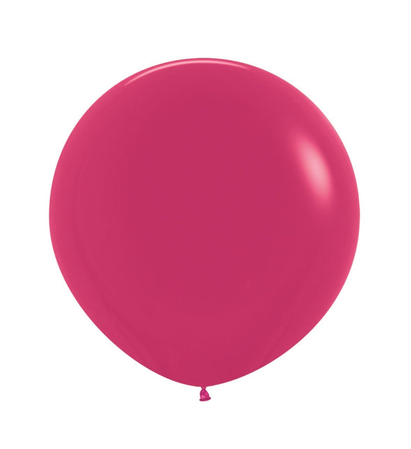 Ballonger Raspberry 61cm 10st