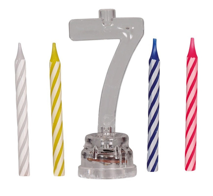 Ljusstake 7 år Led 13cm