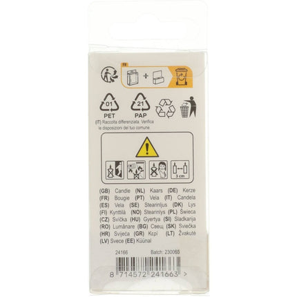 Ljus Simply Chic Silver Figur 6