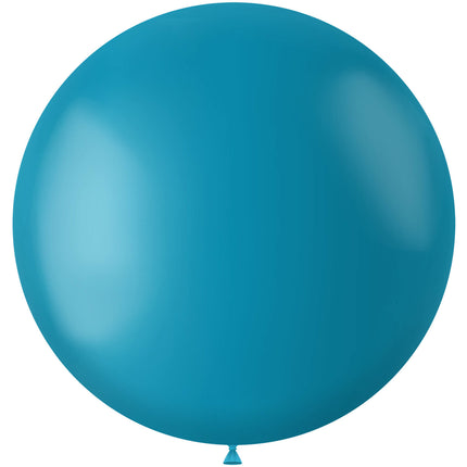 Turkos Ballong Lugn Turkos 80cm
