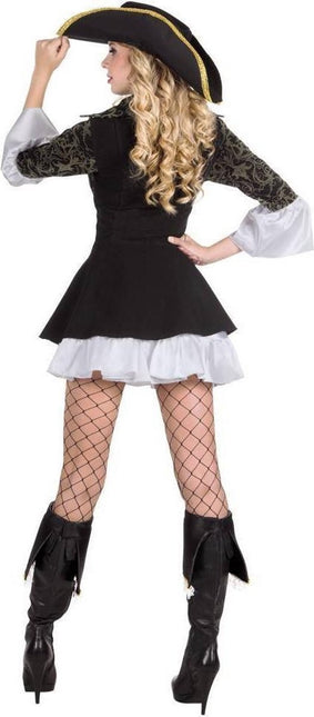 Piratdräkt Dam Svart