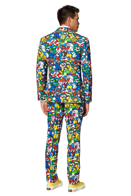 Super Mario kostym för män <tc>OppoSuits</tc>