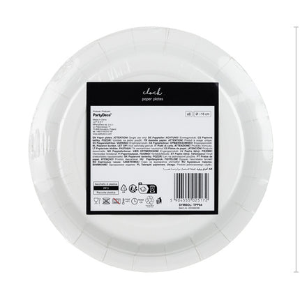 Nyårsafton skyltar klocka 6st