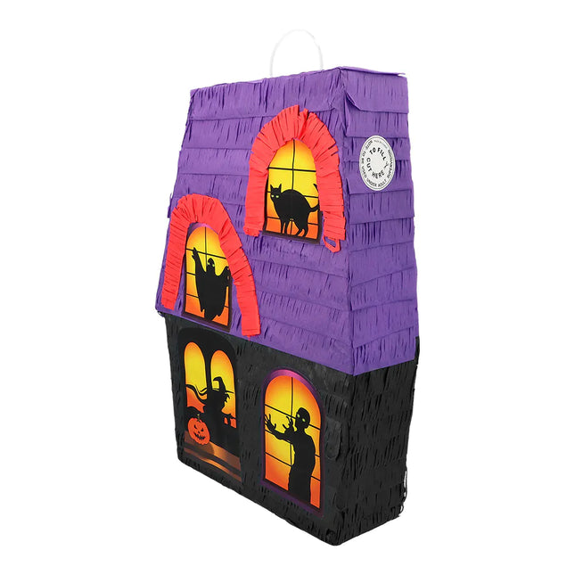 Halloween Pinata Hemsökt hus 45cm