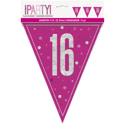 16 år Girlang Rosa 2,5m