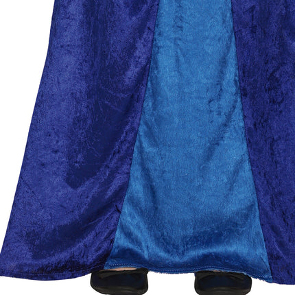 Medium Prinsessdräkt Blå Flicka