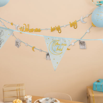 Safari Girlang Blå Födelse 6m