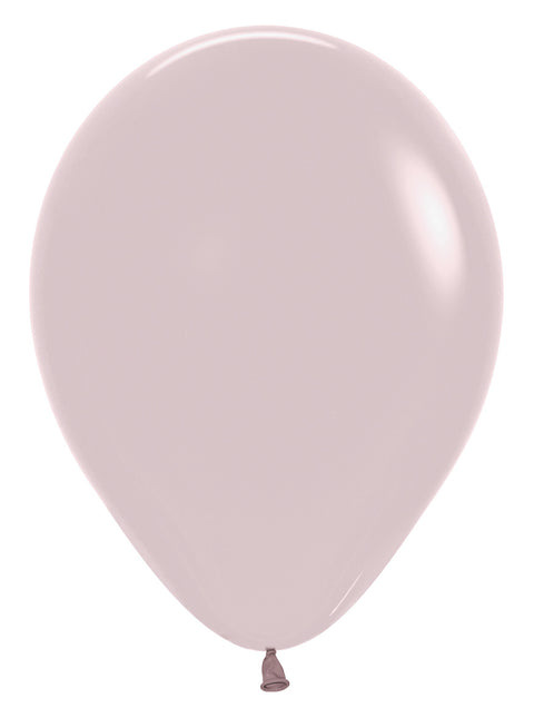 Ballonger Pastell Dusk Rose 30cm 50st
