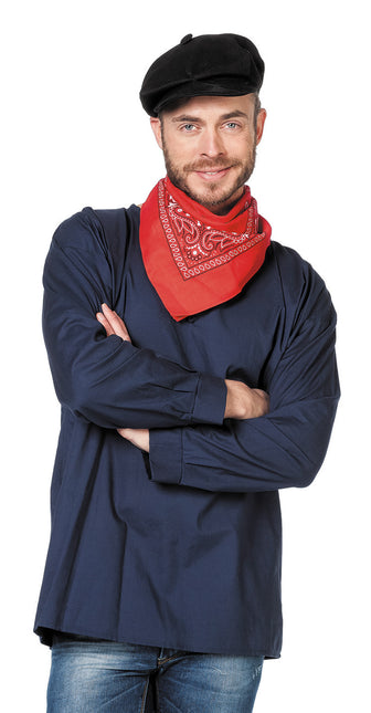 Lantbrukare Smock Herr Blå