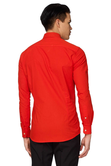 Röd skjorta män <tc>OppoSuits</tc>