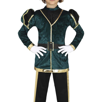 Pietenpak Kind Grön/Guld