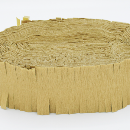 Girland guld crepe 24m