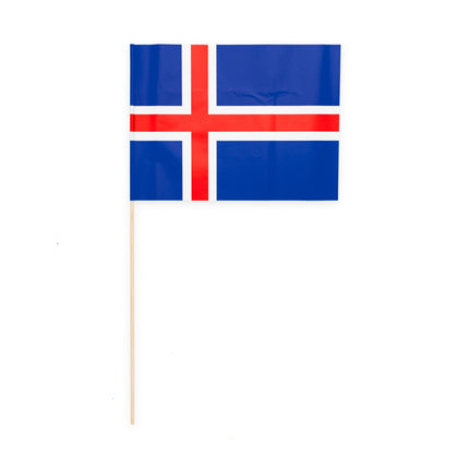 Island Flagga 10st