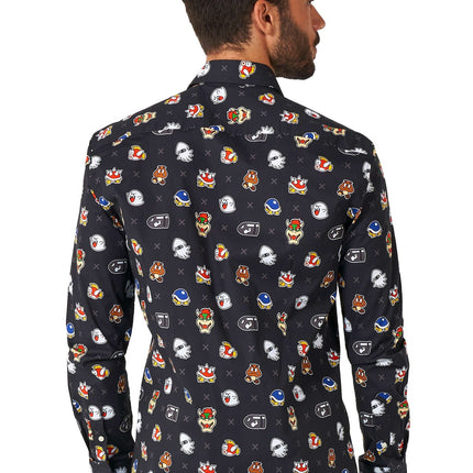 Super Mario Bad Guys Skjorta Herr <tc>OppoSuits</tc>