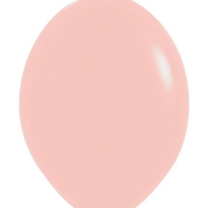 Ballonger Pastell Matt Melon 30cm 50st