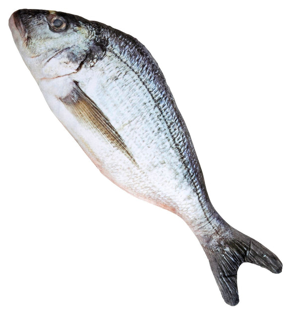 Grå låtsasfisk 55cm