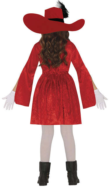 Musketör flicka kostym