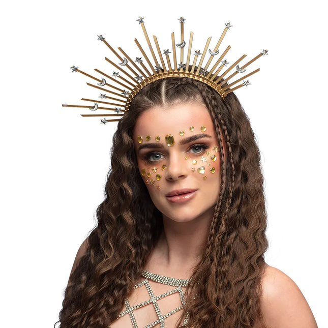 Guld Silver Hårband Apollo