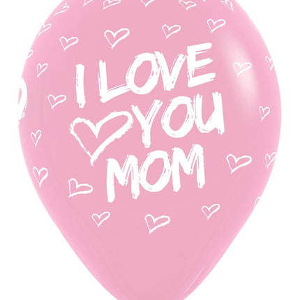 Ballonger I Love You Mom Mix 30cm 25st