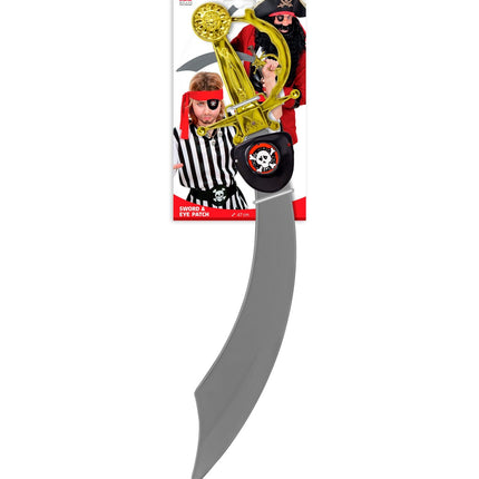 Pirat utklädningsset 2 delar