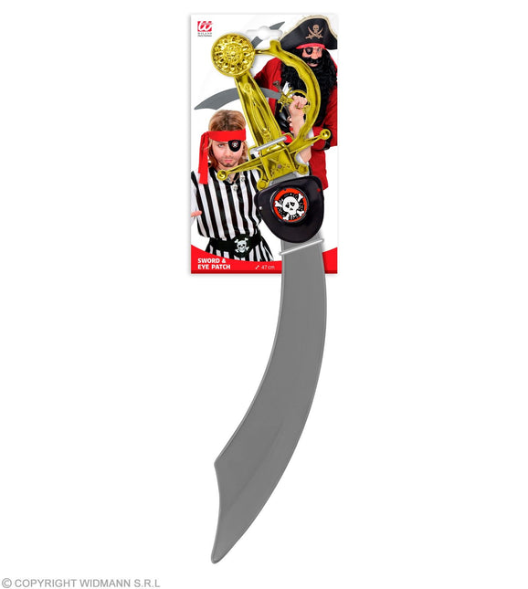 Pirat utklädningsset 2 delar