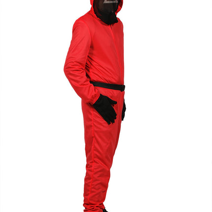 Bläckfisk Speldräkt Röd Barn Triangel