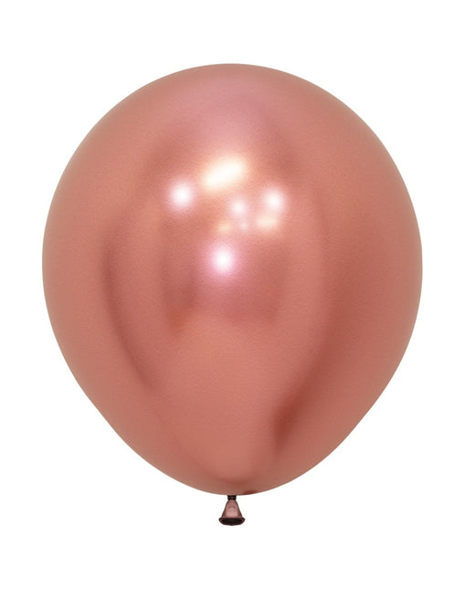 Ballonger Reflex Rose Gold 45cm 6st