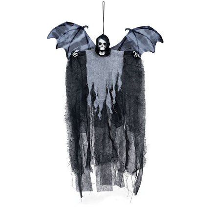 Halloween docka skelett med vingar 60cm