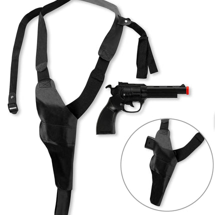 Cowboyhölster svart