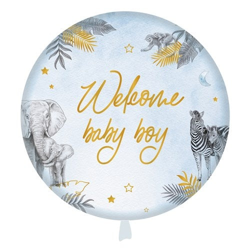 Birth Heliumballong Safari tom 45 cm