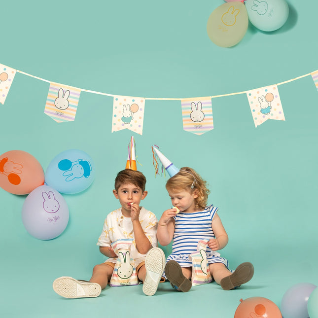 Miffy Delningspåsar Färgade 23cm 6st