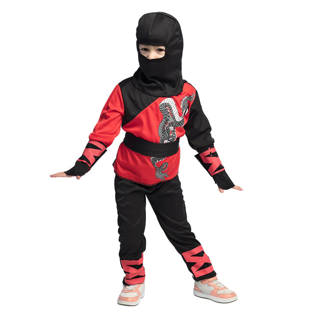 Kostym Pojkar Ninja Warrior 3/4 år