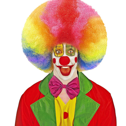 Färgad peruk Afro Extra Stor