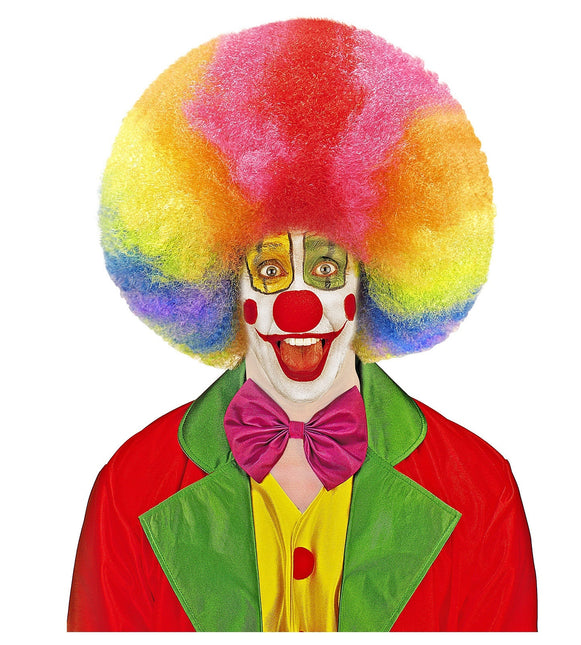 Färgad peruk Afro Extra Stor