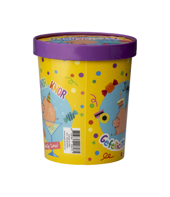 Godisbricka Party Gris 12cm