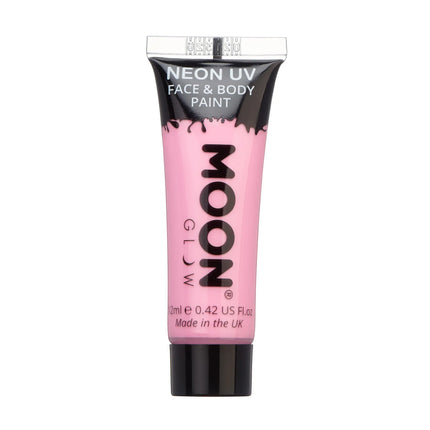 Moon Glow Pastel Neon UV Ansiktsfärg Pastellrosa 12ml
