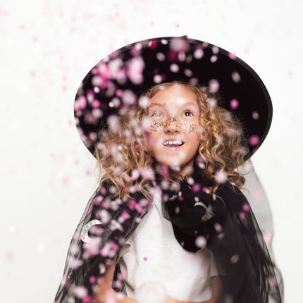 Svart Halloween-kappa