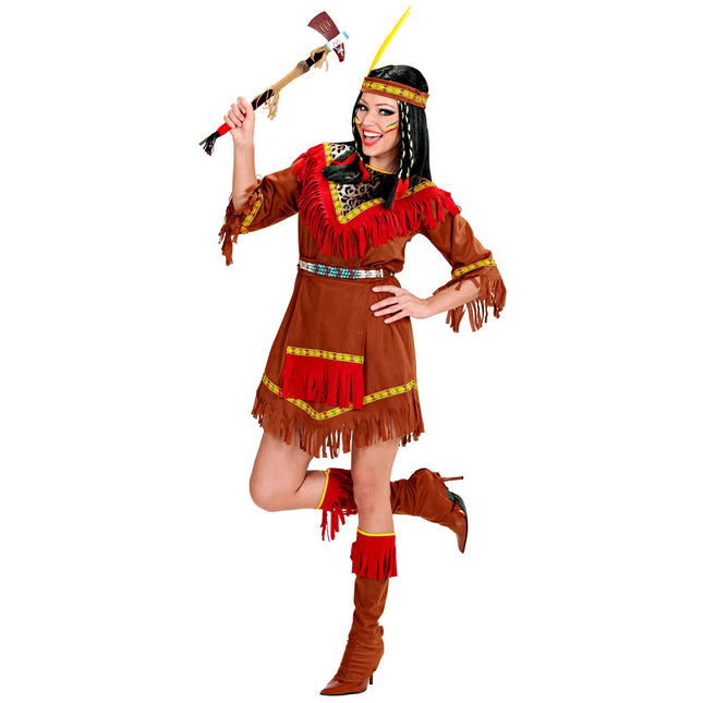 Indisk klänning dam 5 delar