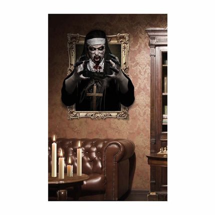 Halloween dörrskylt Non 80cm