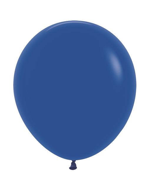 Ballonger Kungsblå 45cm 25st